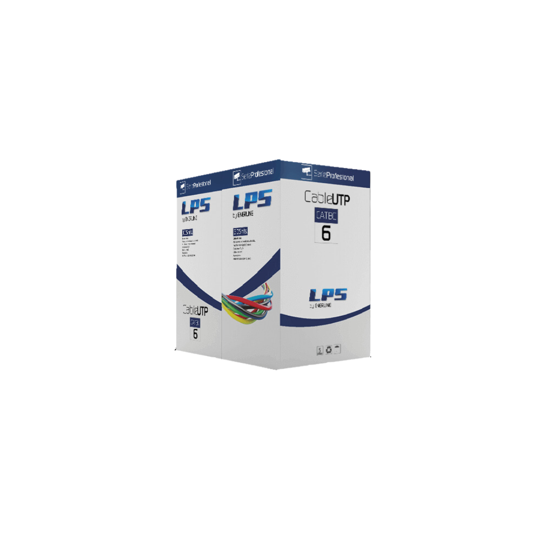 Cable UTP LPS Cat6 100% Cobre Interior 305Mts