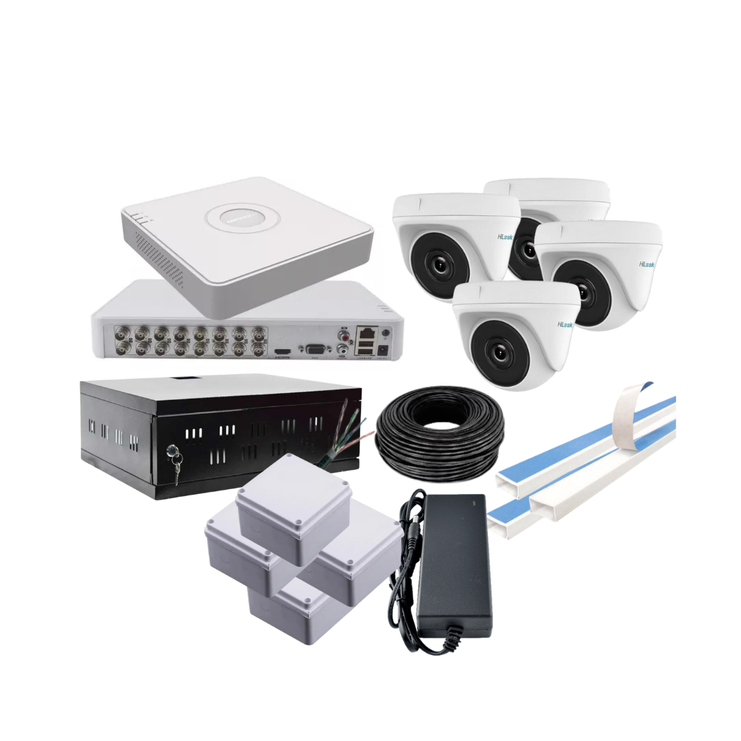 Kit x 16 Cámaras Hikvision o Hilook