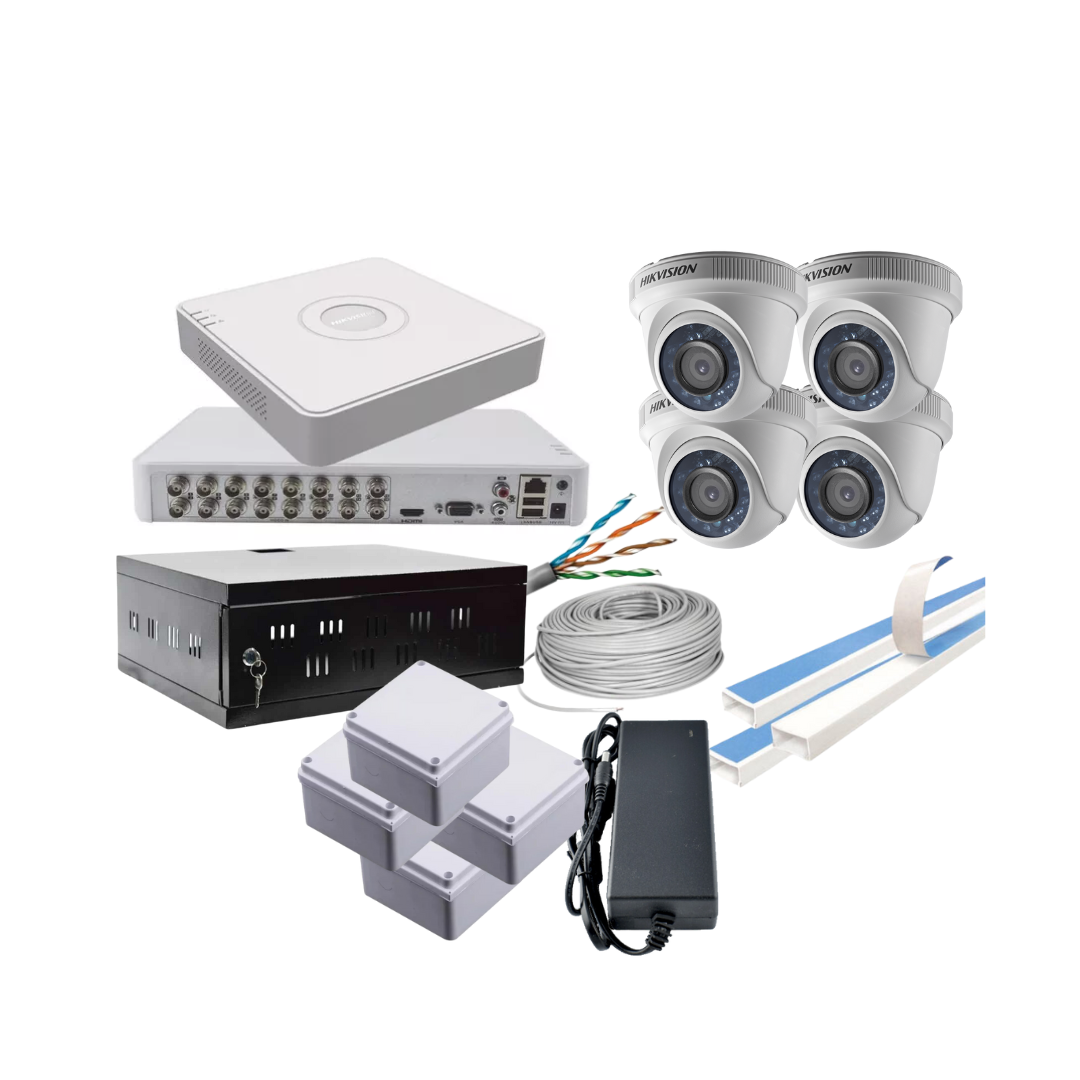 Kit x 16 Cámaras Hikvision o Hilook