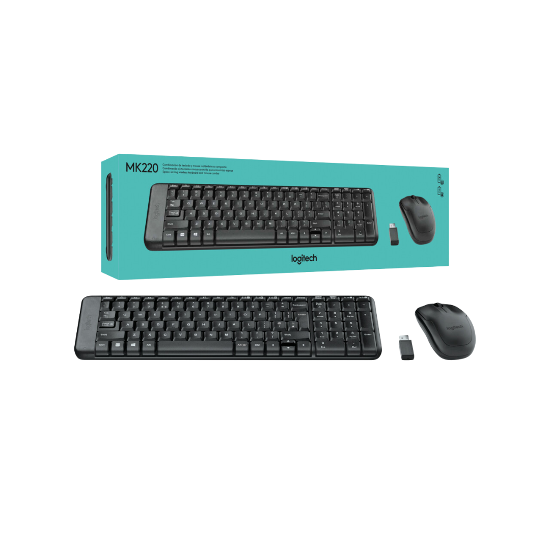 Combo Teclado y Mouse Logitech MK220