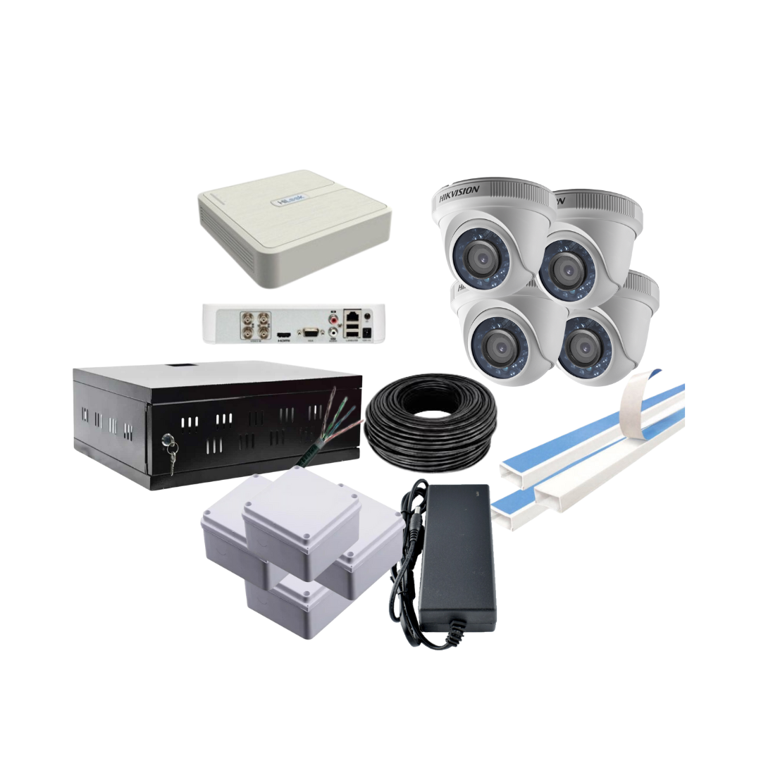 Kit x 8 Cámaras Hikvision o Hilook