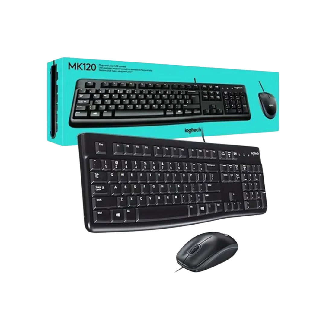 Combo Teclado y Mouse Logitech MK120