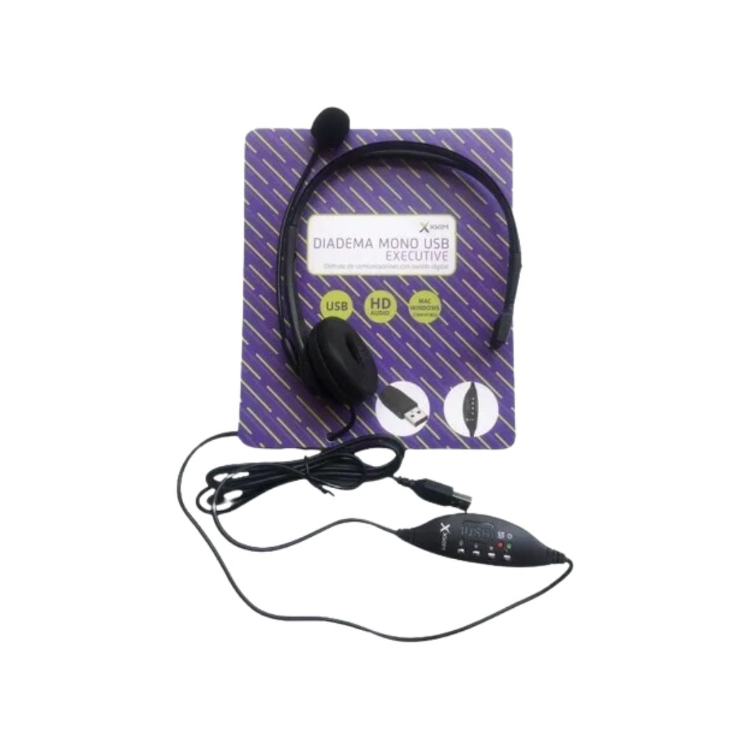 Diadema X-KIM HF-400 Mono USB