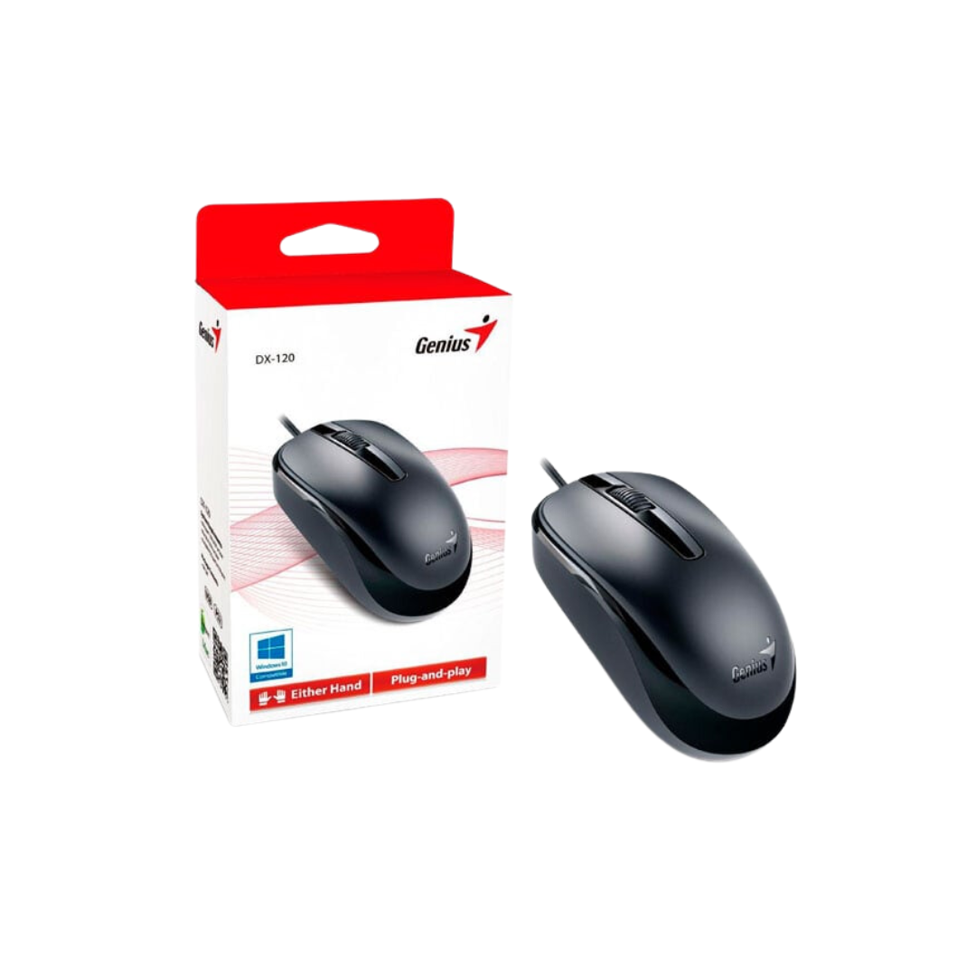 Mouse Genius Usb DX-120 Negro