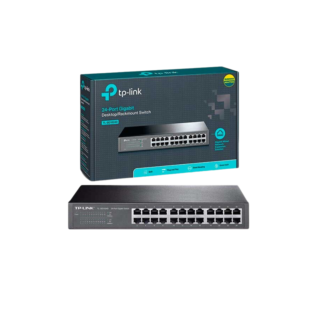 Switch Tp-Link 24 Ports 10/100/1000 TL-SG1024D