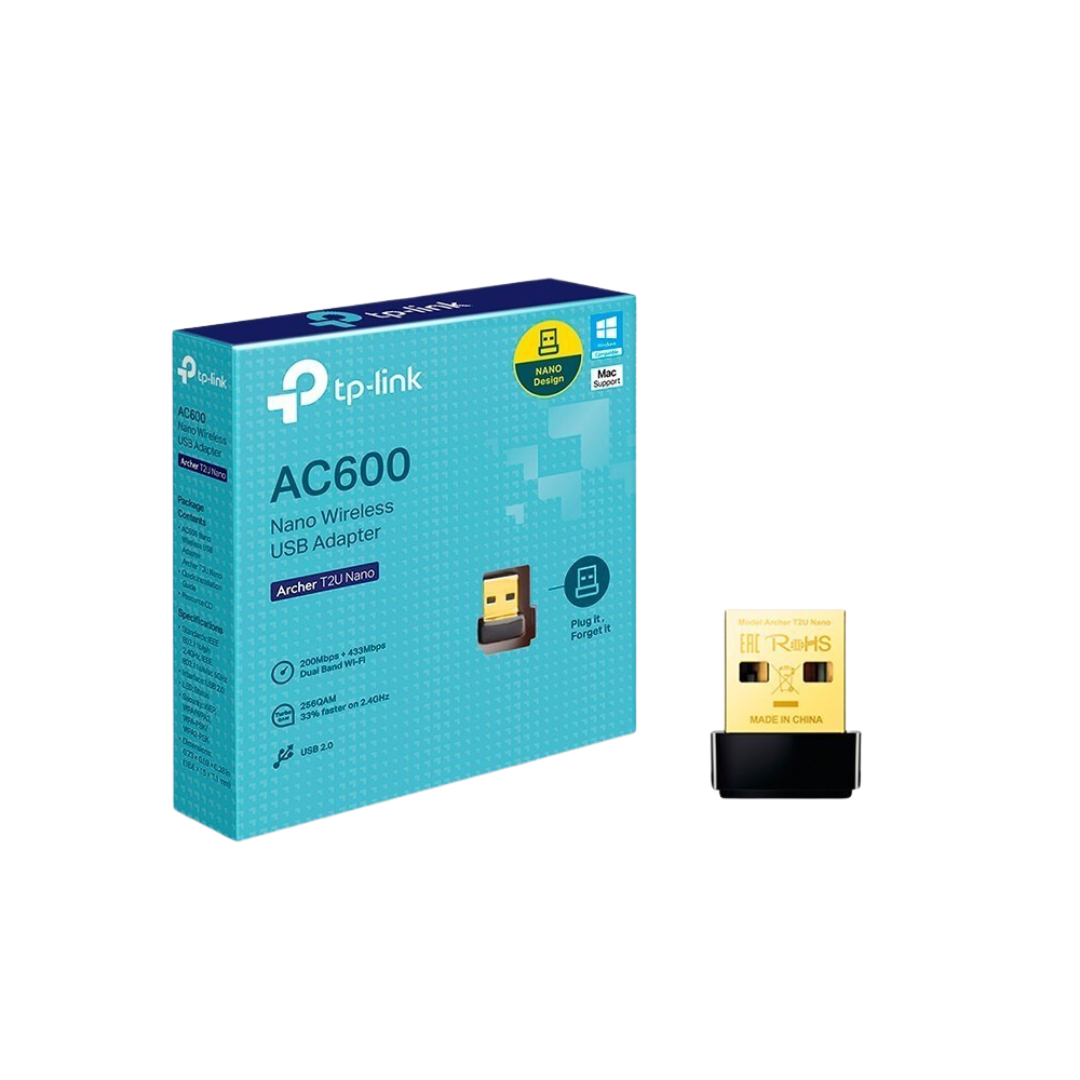 Adaptador Usb Inalámbrico ARCHER T2U AC600 Dual Band