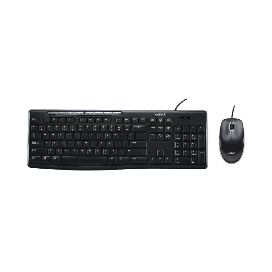 Combo Teclado y Mouse Logitech MK200