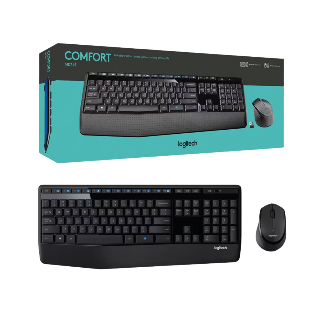 Combo Teclado y Mouse Logitech MK345
